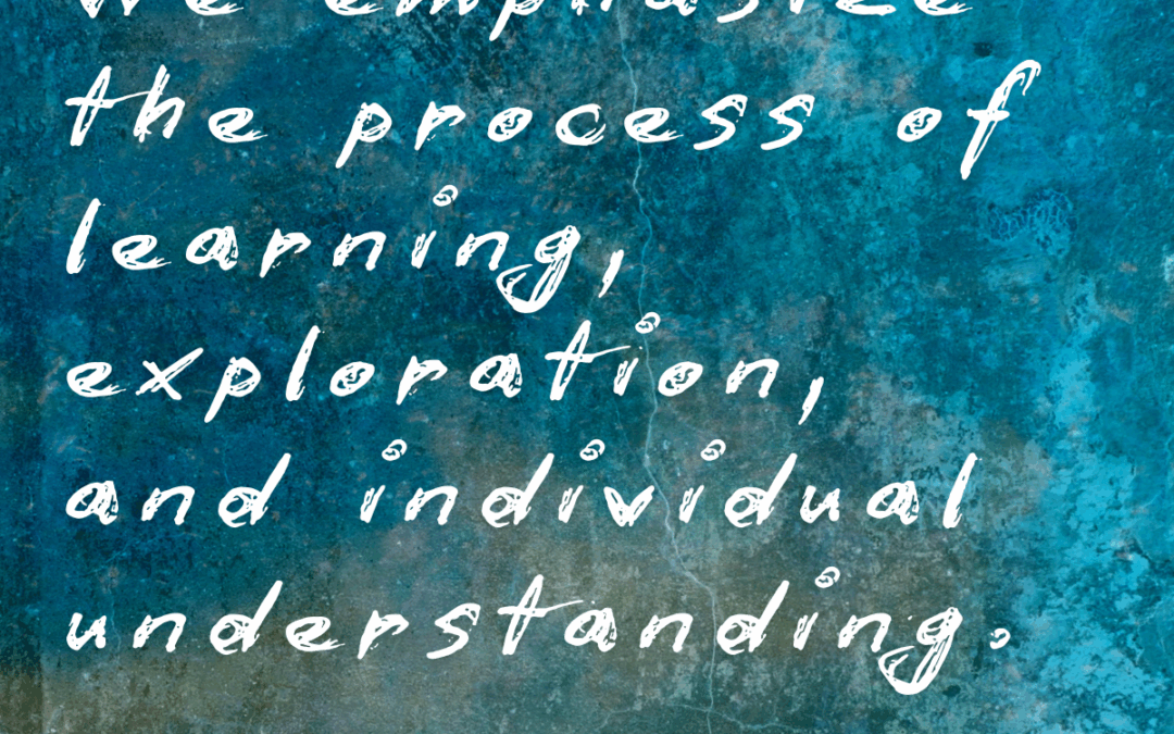process of learning